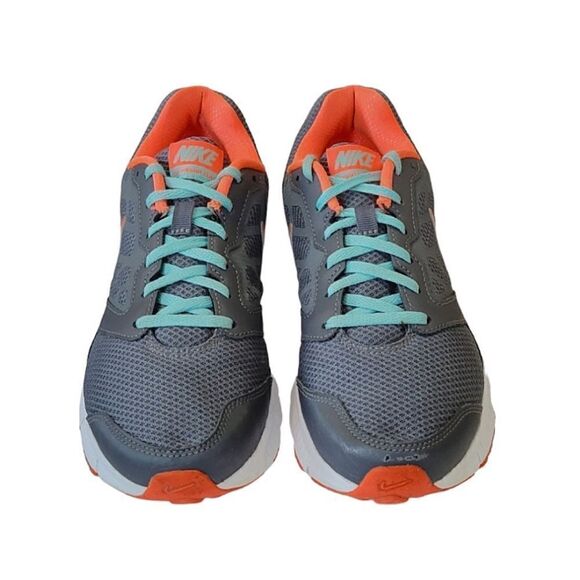 Nike Downshifter 6 Gray 684765-018 Lace-Up Running Sneaker Shoe Size 9.5 - Picture 2 of 9